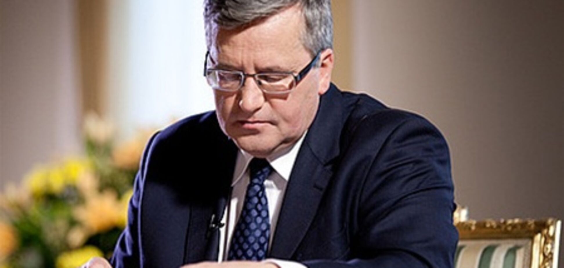 Коморовский подписал закон о строительстве польской ПРО