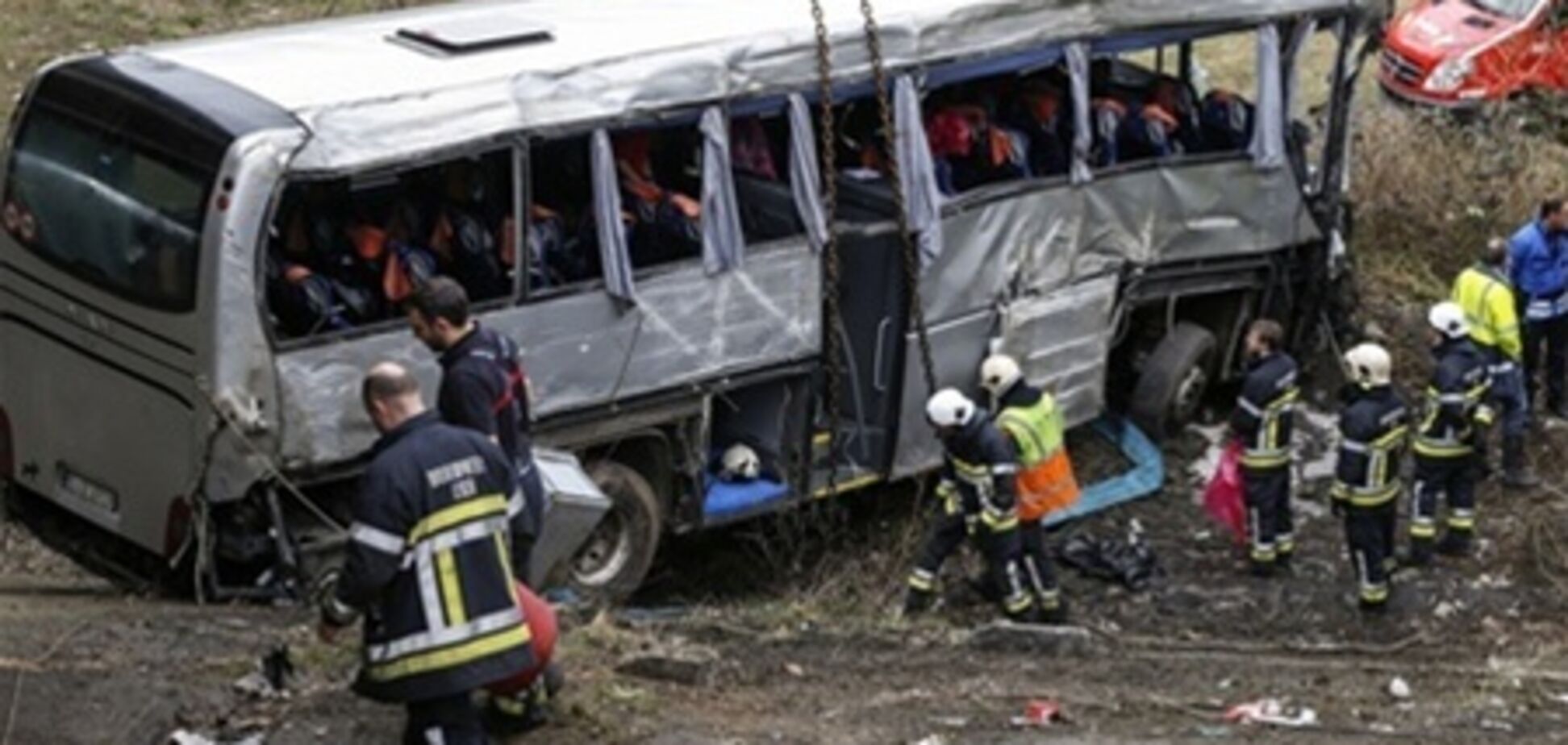 МИД: граждан Украины не было в попавшем в ДТП в Бельгии автобусе 