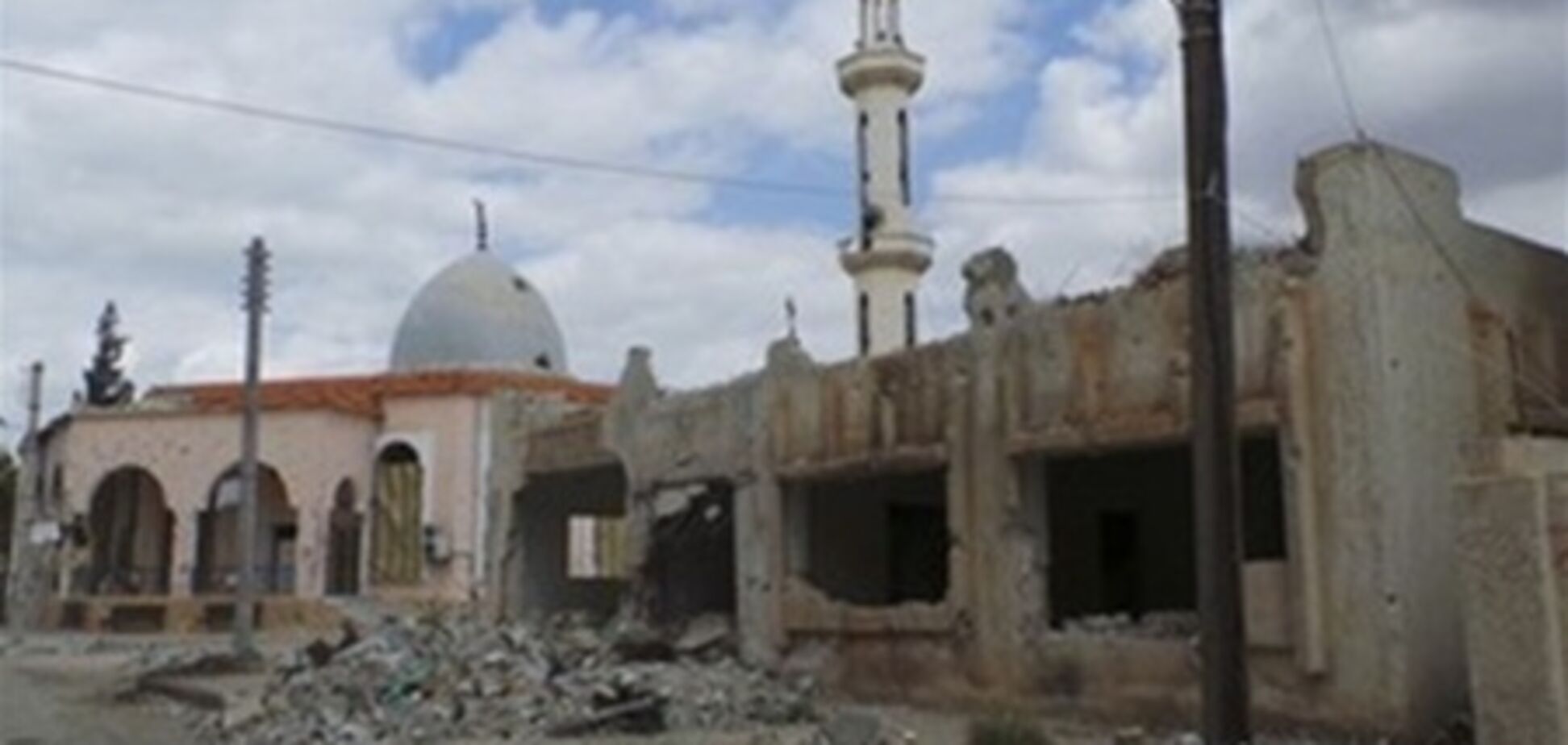 У Сирії вибух зруйнував історичну мечеть. Відео