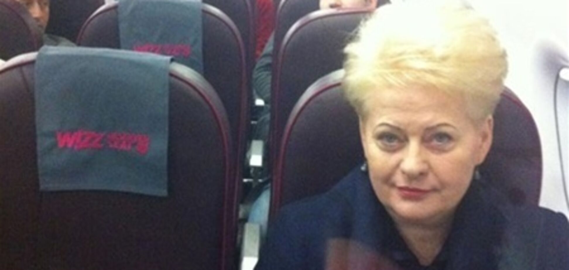 Президент Литвы летает бюджетными авиалиниями