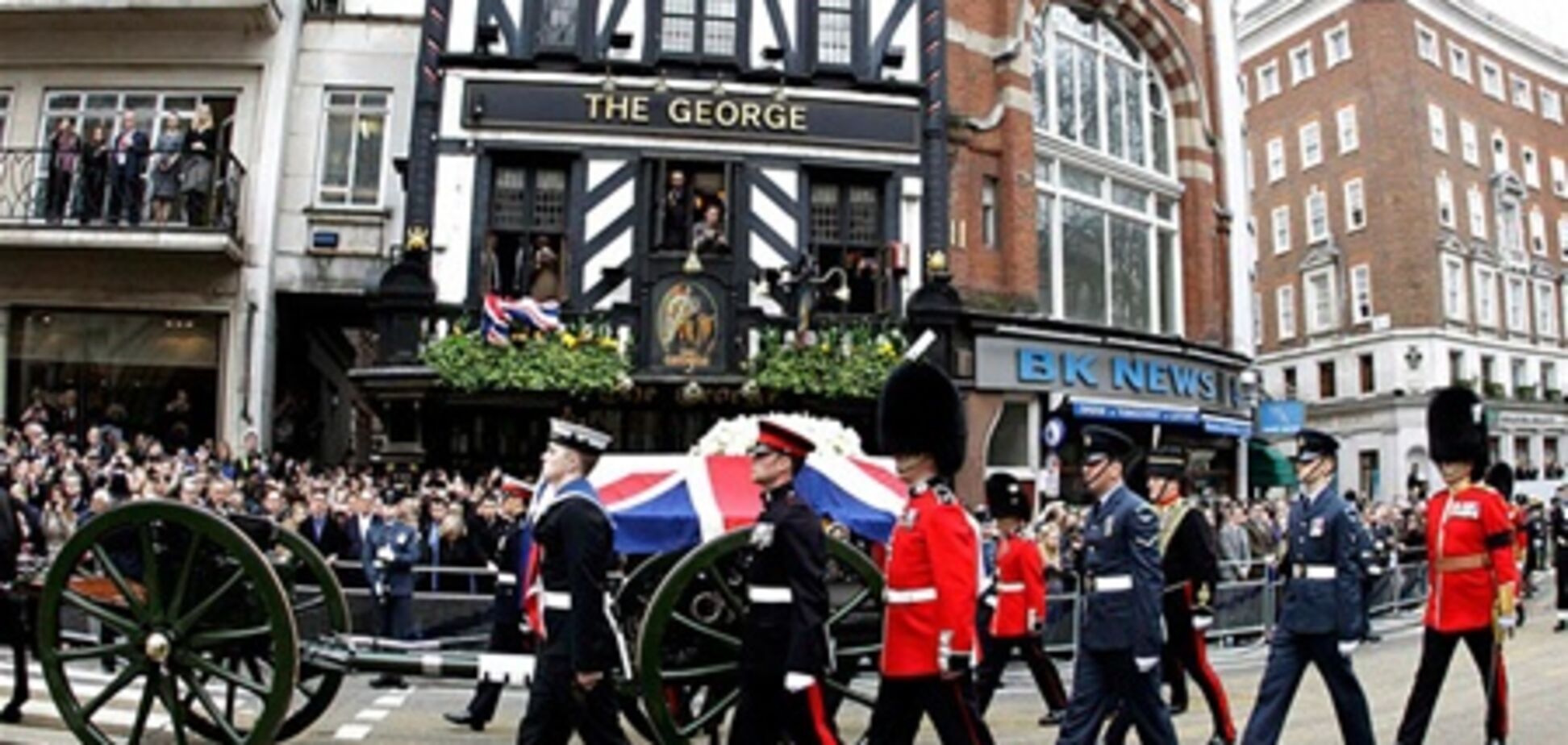 Похороны Маргарет Тэтчер