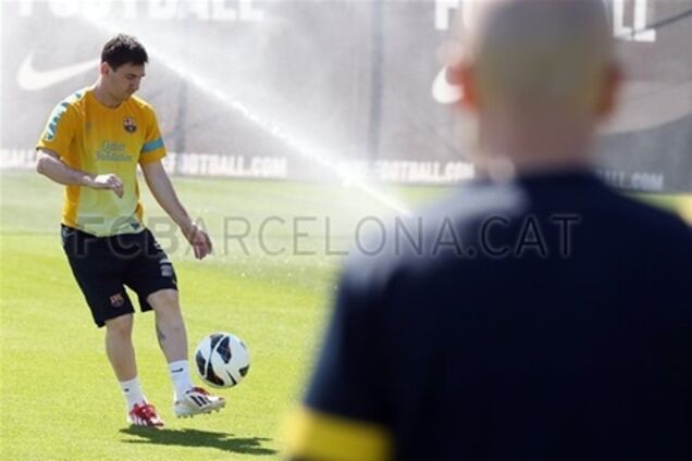 Месси вернулся на футбольное поле