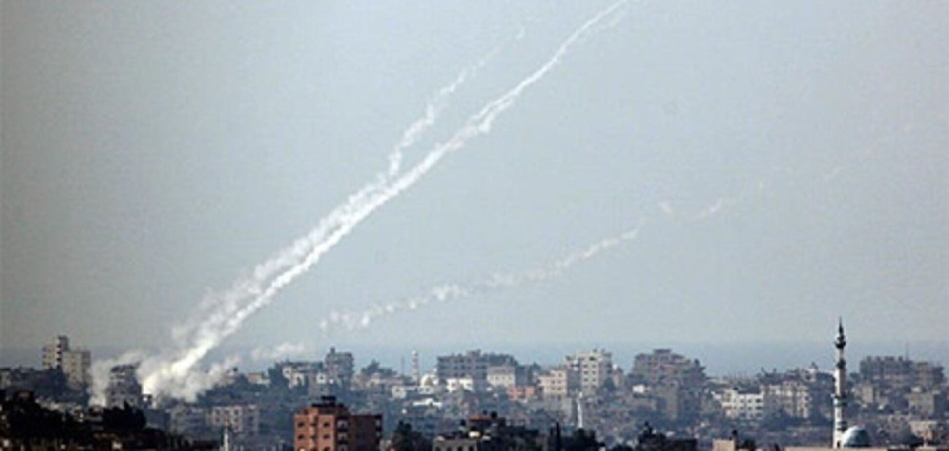 Сектор Газа устроил ракетный обстрел Израиля