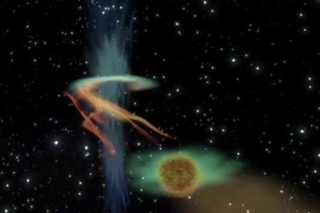 Черная дыра съела кусок планеты на глазах ученых. Видео