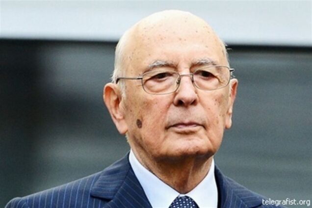Президентом Италии второй раз стал Наполитано