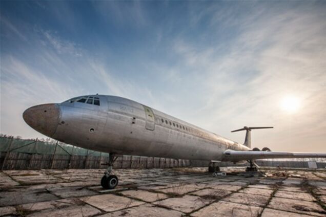 Літак Брежнєва в українському городі