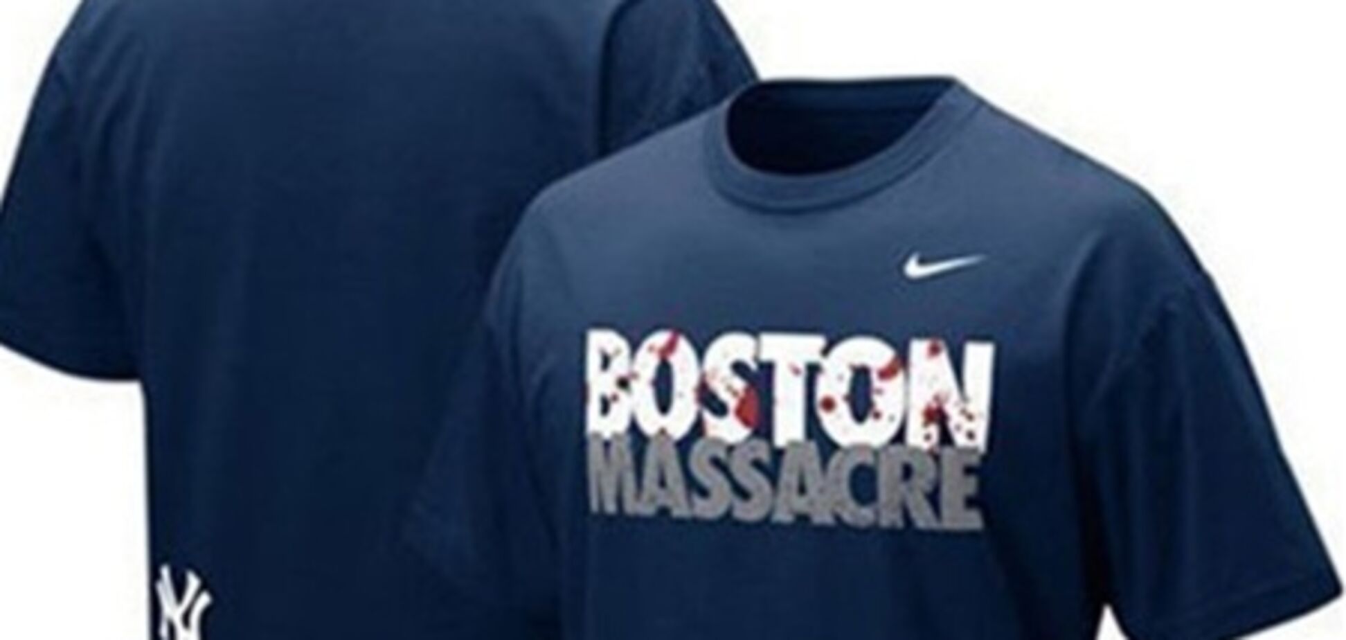 Nike сняла с продажи футболки с 'Бостонской резней'