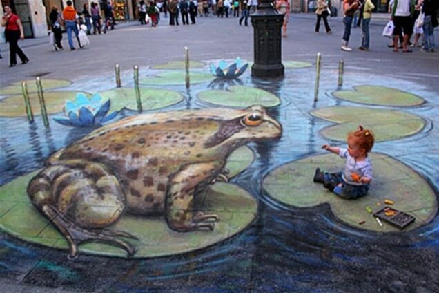 В Москве вводятся штрафы за рисунки на асфальте