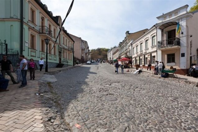 Для Андреевского спуска разработали систему навигации