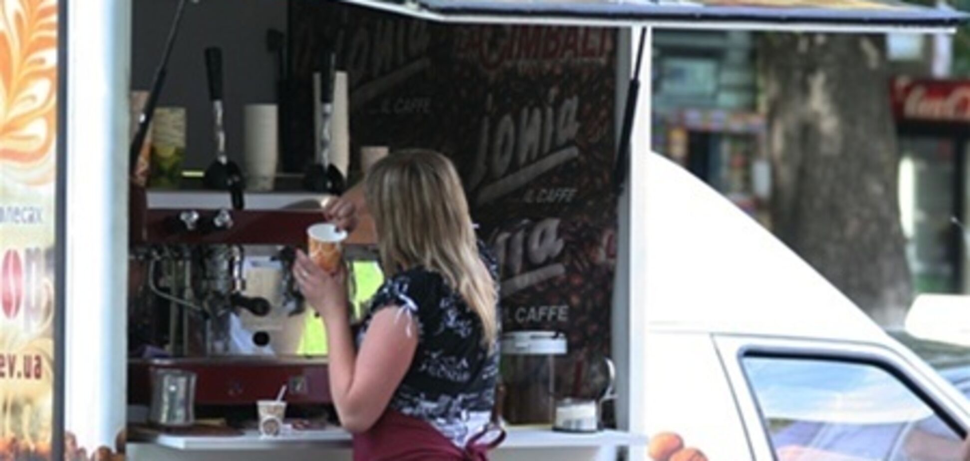 В Киеве запретили 'кофе на колесах'