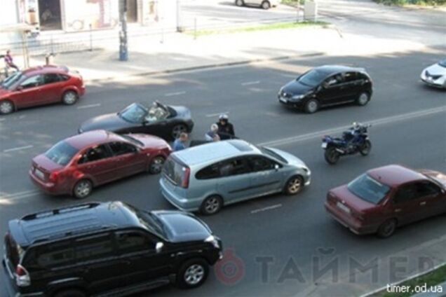 Водительские разборки в Запорожье закончились стрельбой