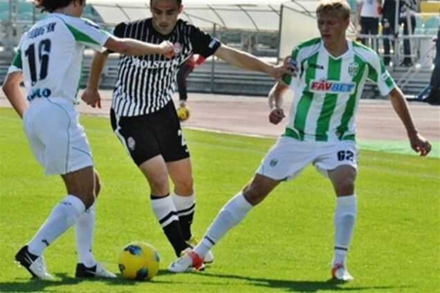 Премьер-лига Украины. 'Карпаты' погасили 'Зарю'