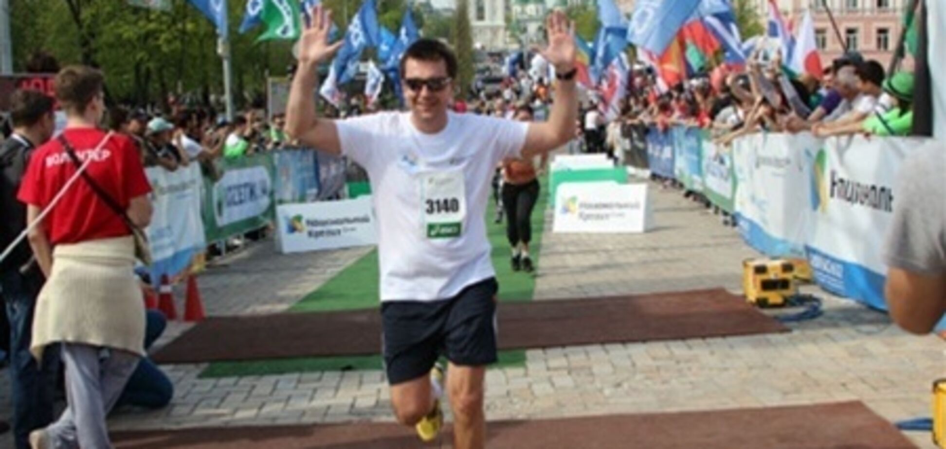 Киевский марафон пробежали больше двух тысяч атлетов
