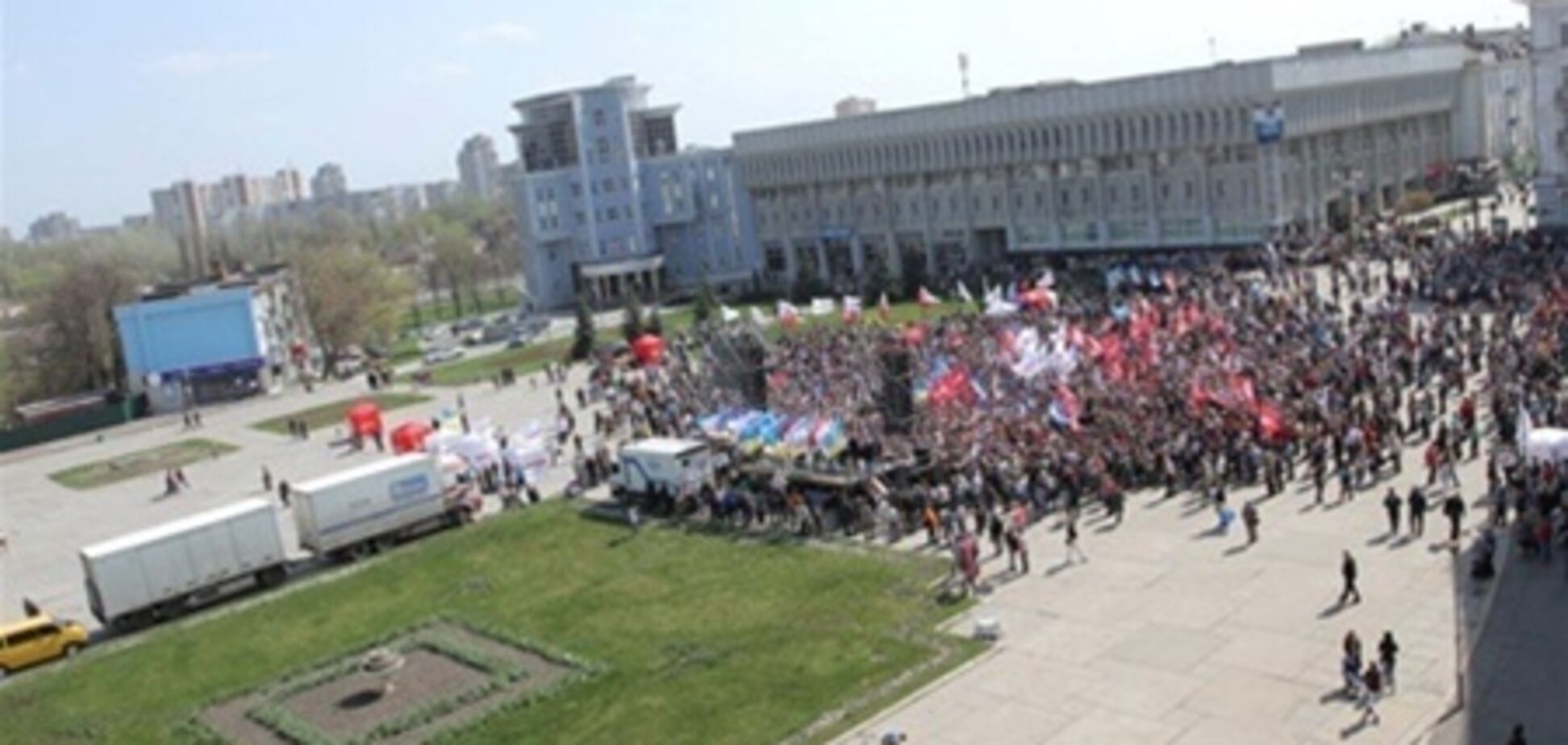 Мэр Сум произвел 'самый точный подсчет митинговавших'