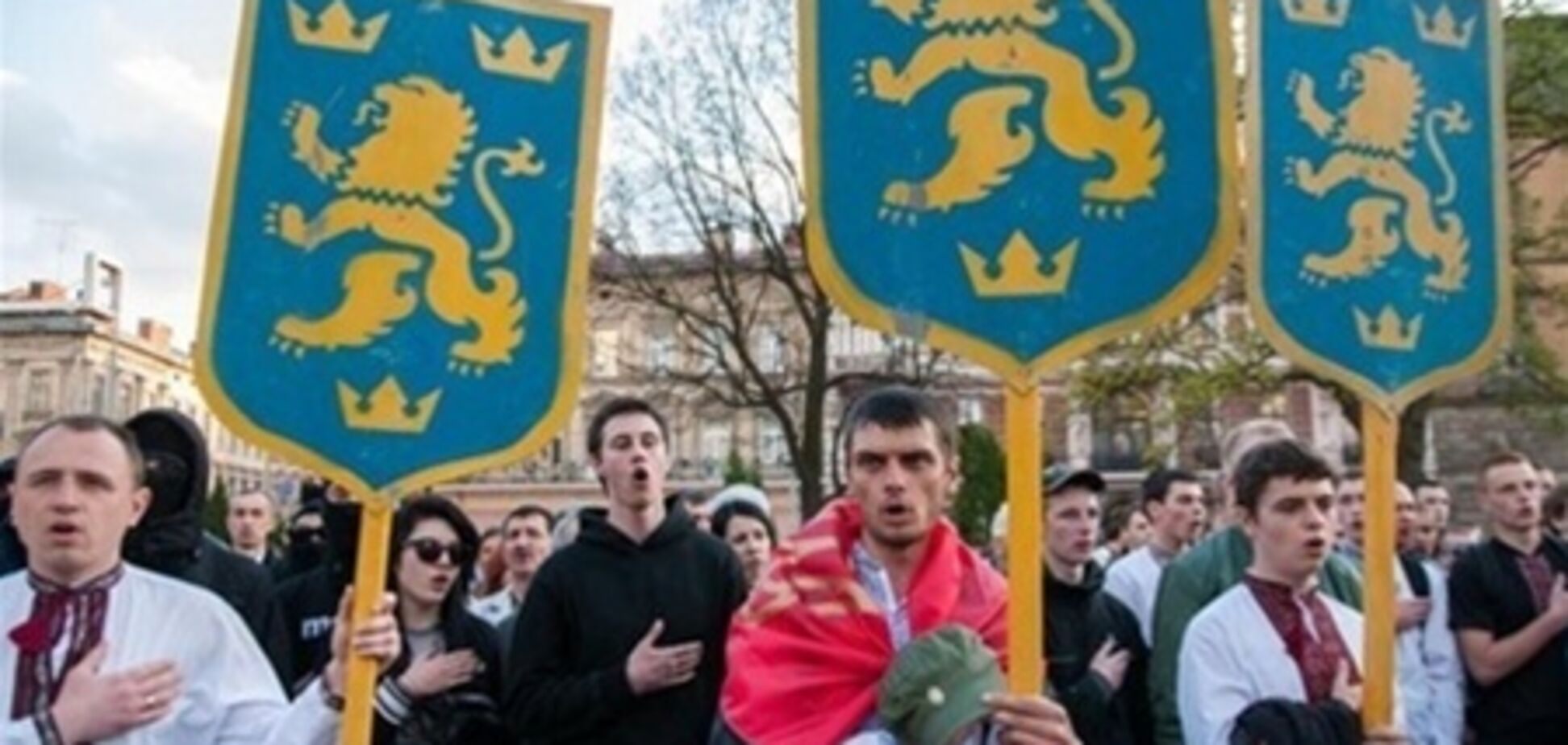На Сході України вперше пройшов марш пам'яті дивізії СС 'Галичина'
