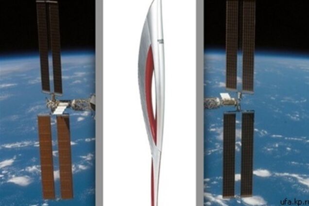 Олимпийский факел отправится в космос