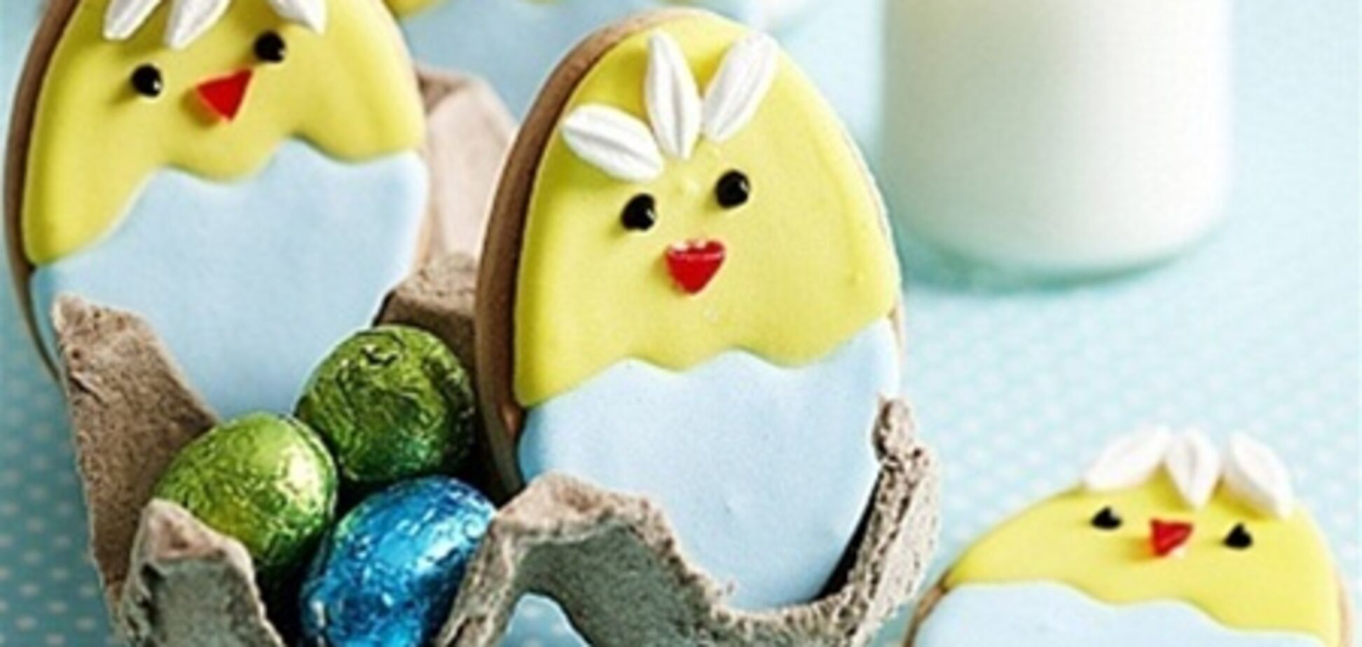 Пасхальное печенье-цыпленок