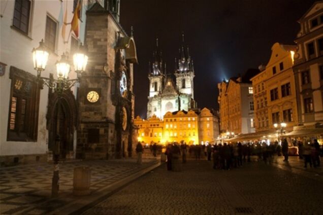 Староместская ратуша в Праге открыта по вечерам