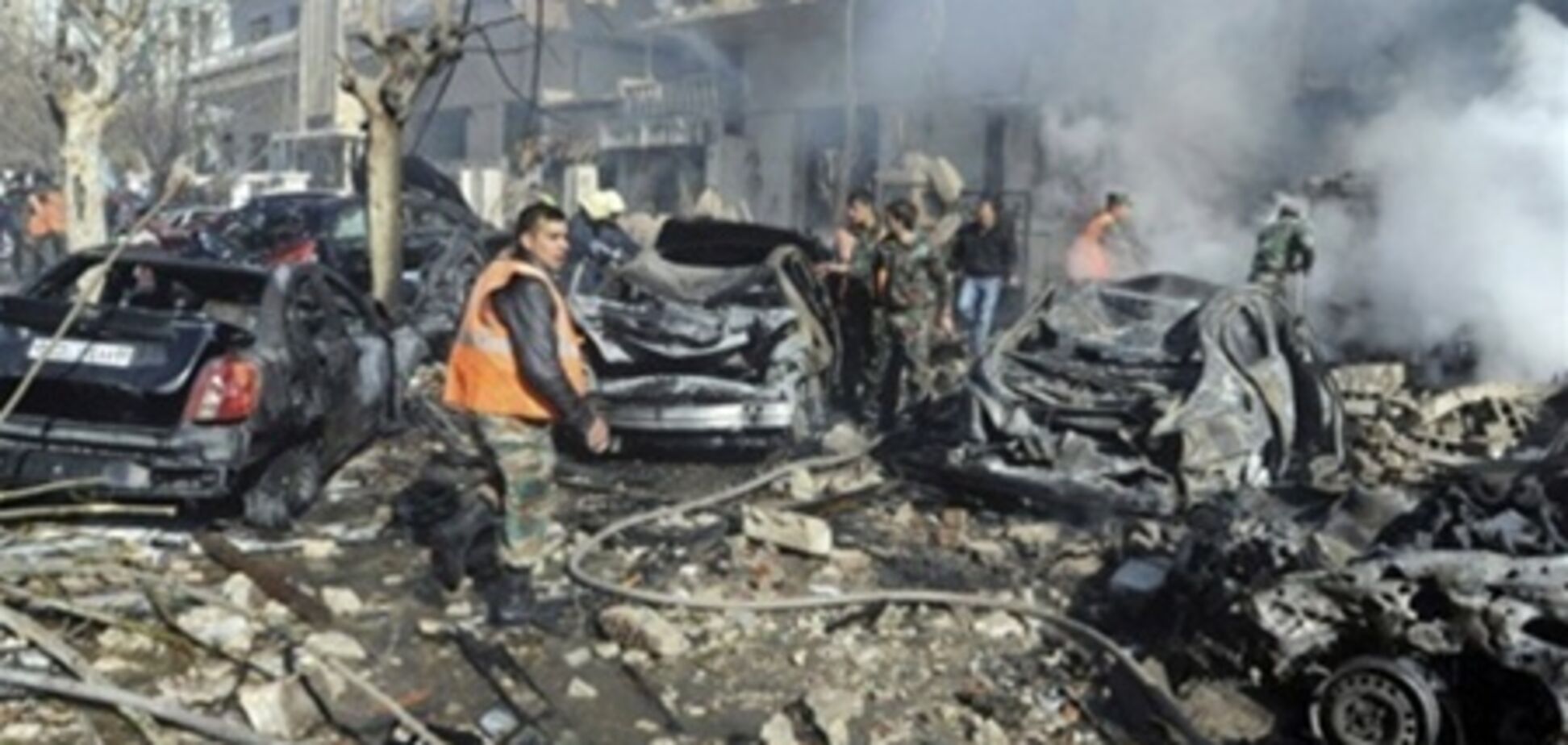 Из-за взрыва в Дамаске погибли 15 человек