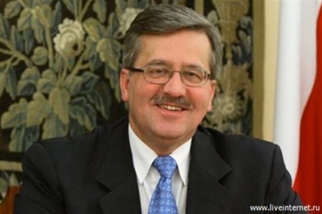 Коморовський подякував Януковичу за звільнення Луценка