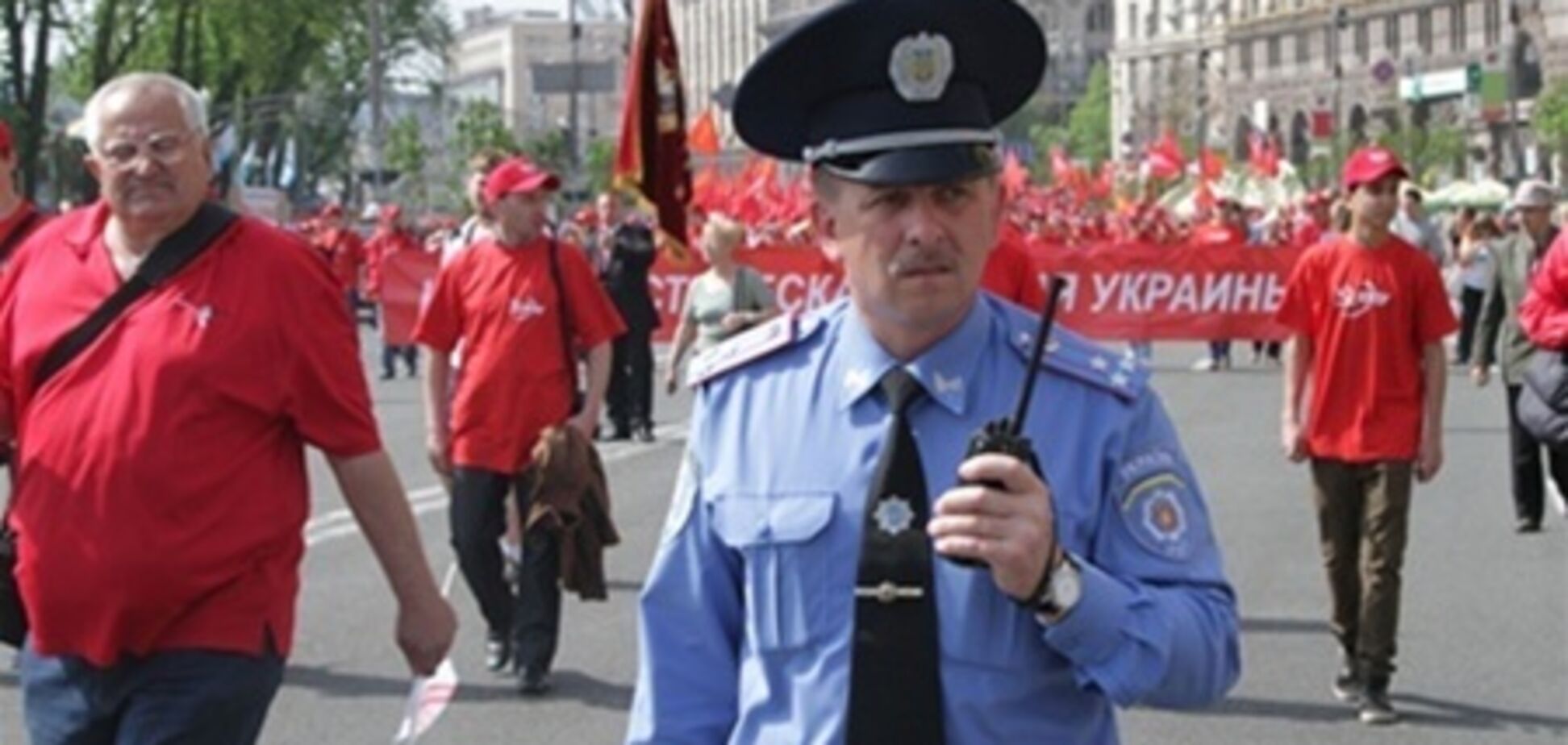 Милиция: мероприятия к 1 мая собрали более 200 тысяч человек