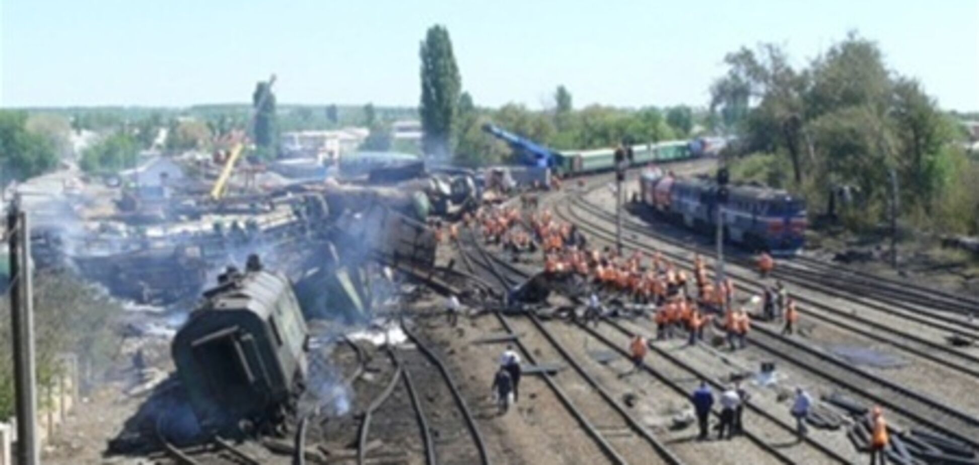 Аварія потяга: жителів Білої Калитви знову евакуювали