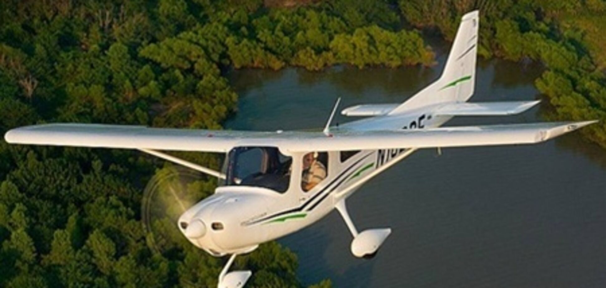 В Чехии рухнул самолет