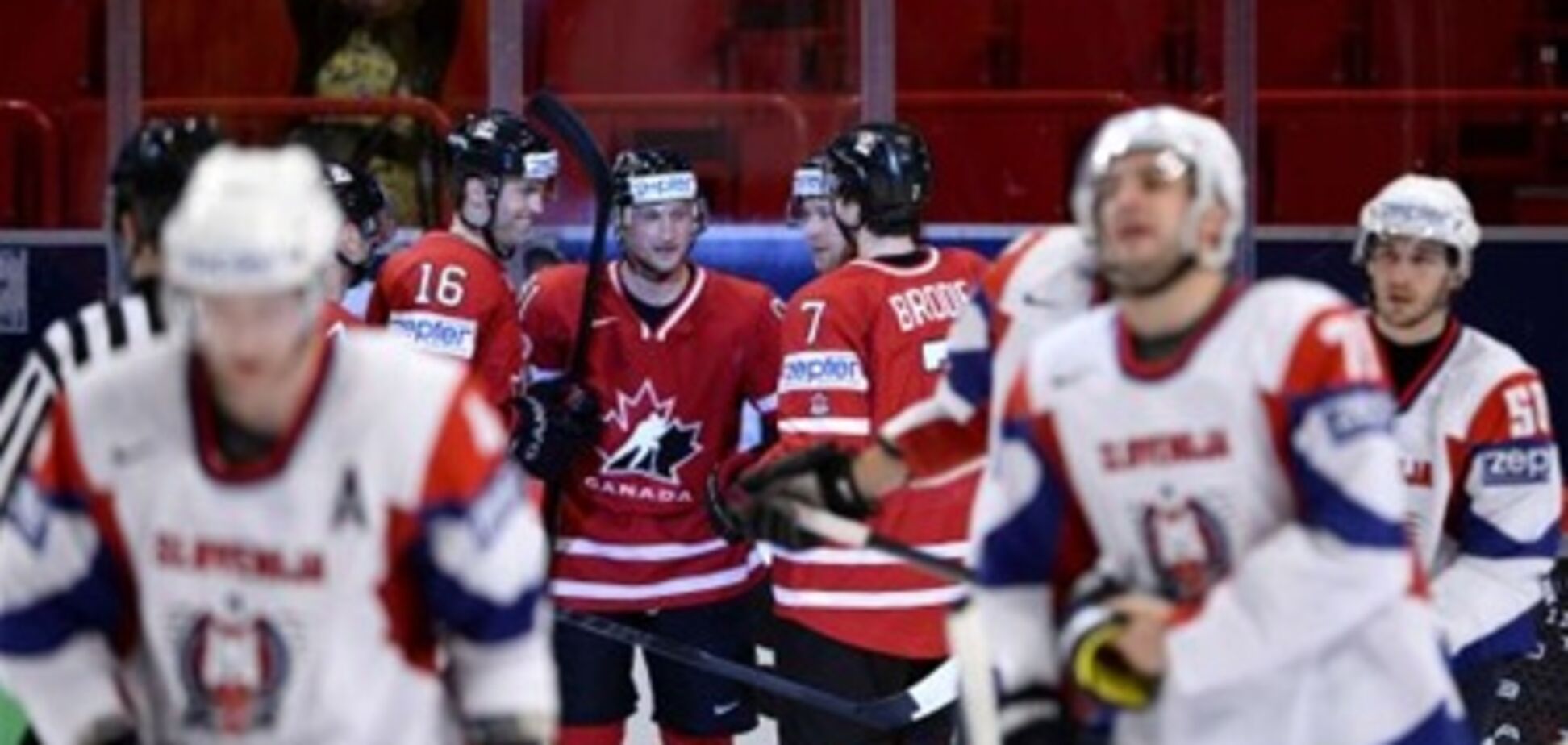 ЧМ по хоккею. Канада с большим трудом обыграла Словению