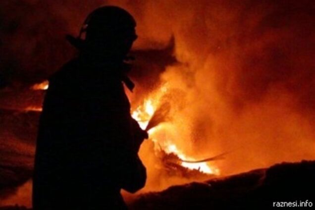 В Донецке горела шахта