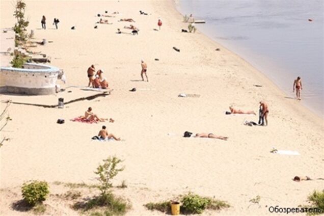В Киеве пока опасно купаться 