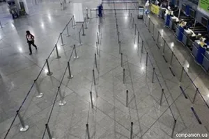 Пассажиропоток в "Борисполе" снизился на 14%