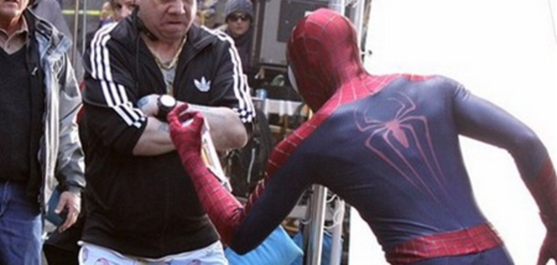 Съемки 'Нового Человека-паука 2': злодей без штанов