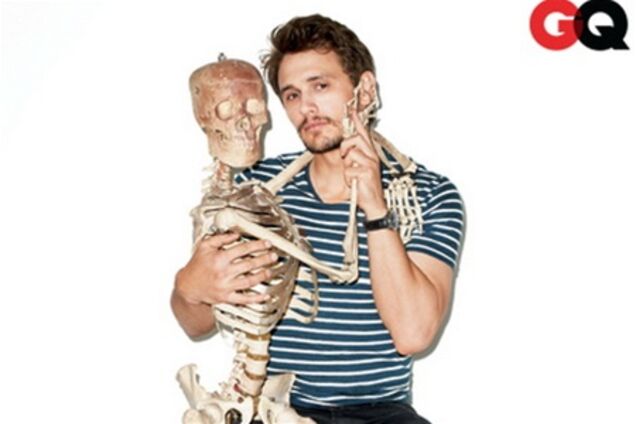 Джеймс Франко: шуры-муры со скелетом