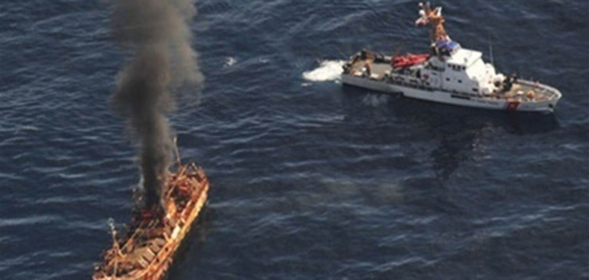 На пожаре в японском порту пострадал украинец