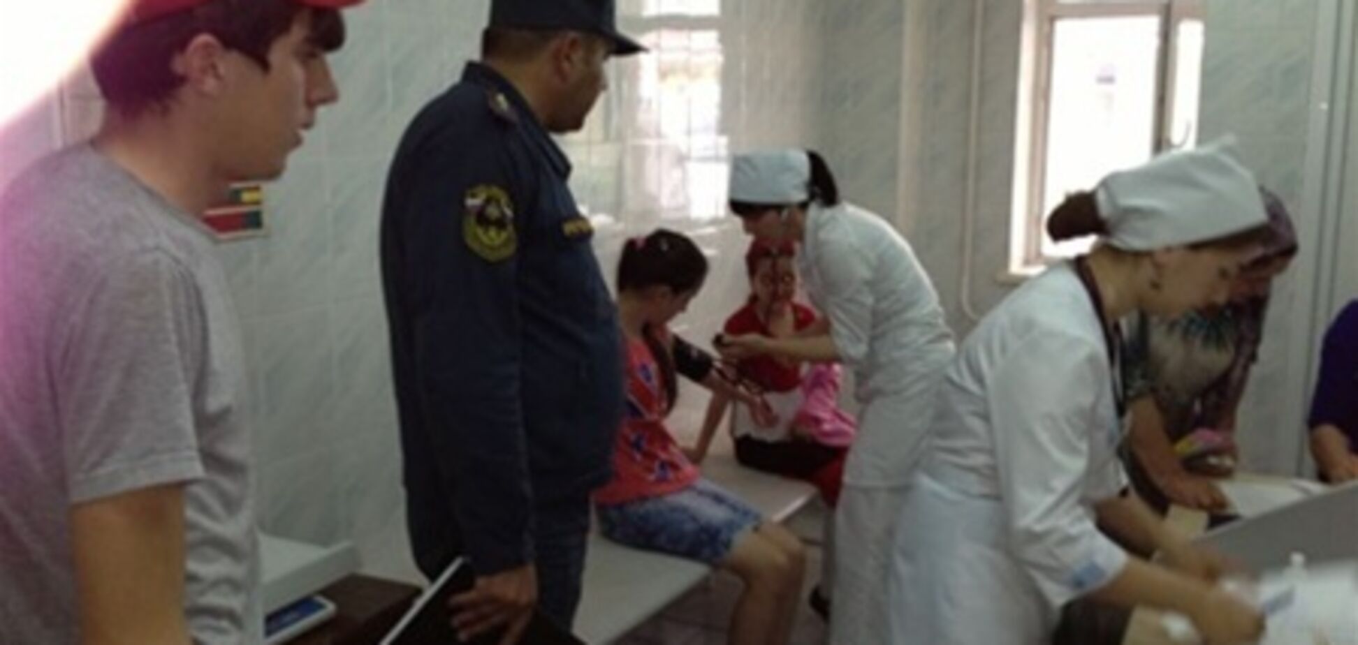 В Чечне 40 человек госпитализированы после распыления газа в школе