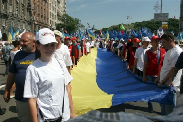 Битва митингов в Киеве: чей больше