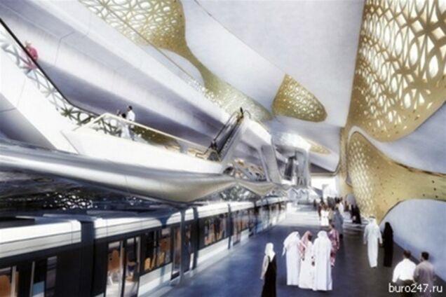 В Саудовской Аравии построят метро из золота