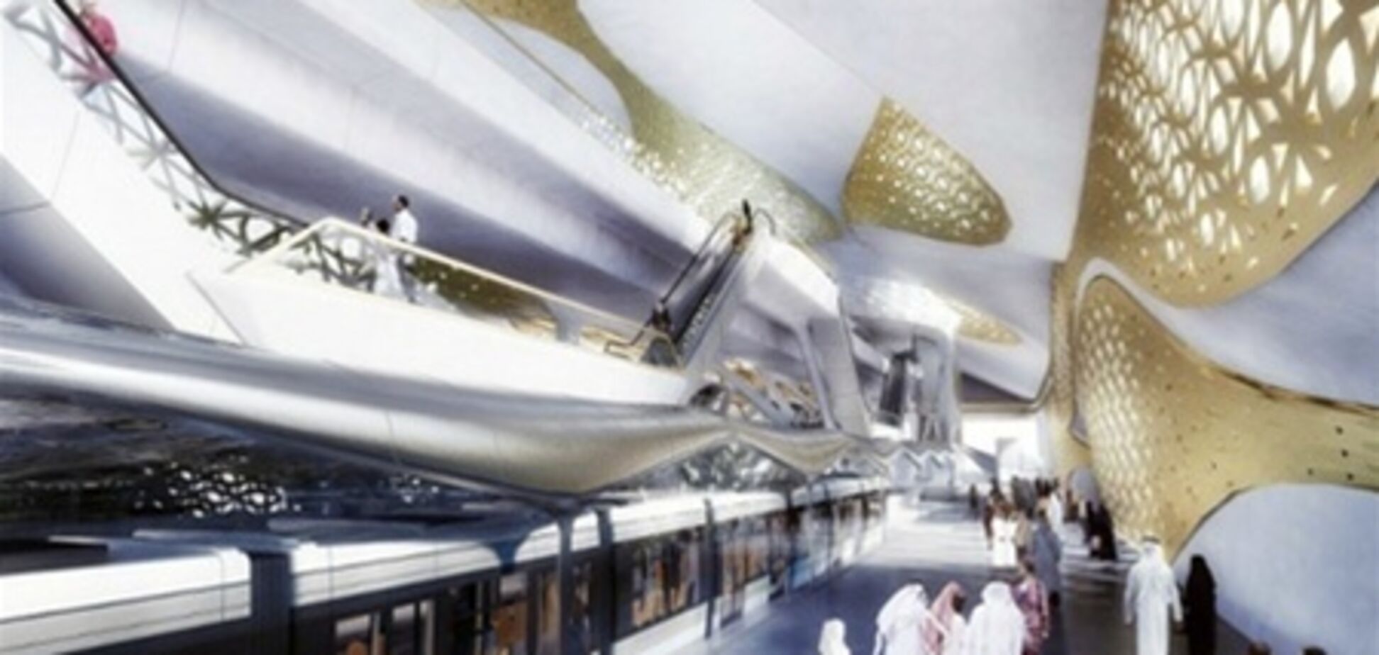 В Саудовской Аравии построят метро из золота