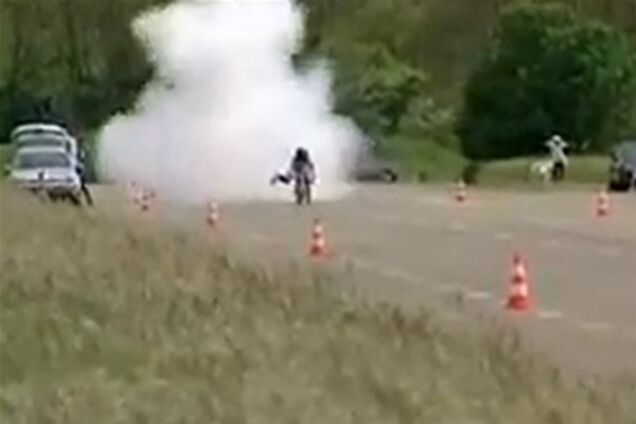 Велосипед разогнали до 263 км/ч при помощи краски для волос