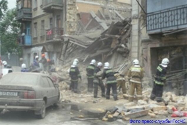 В Одессе обвалился дом