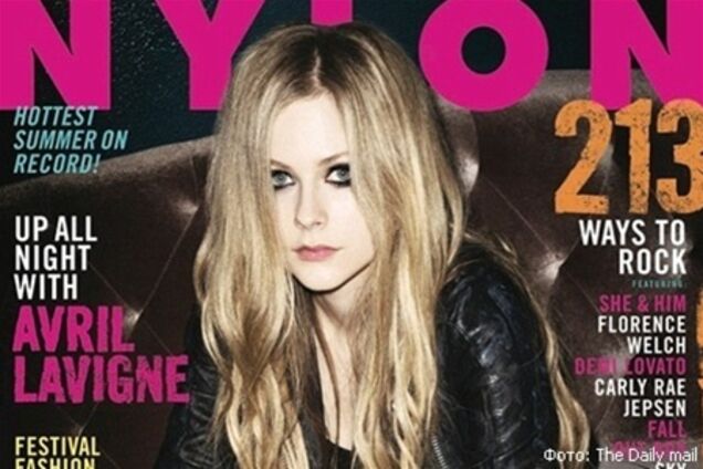 Аврил Лавин продолжает пропагандировать рок в глянце