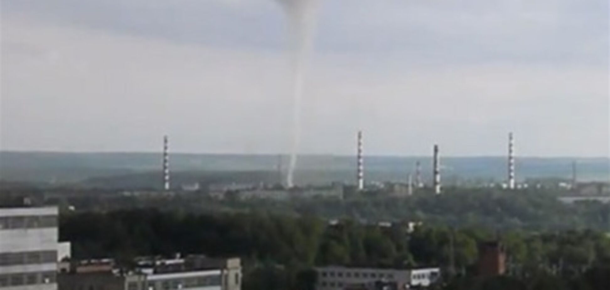 Над российской АЭС прошел смерч