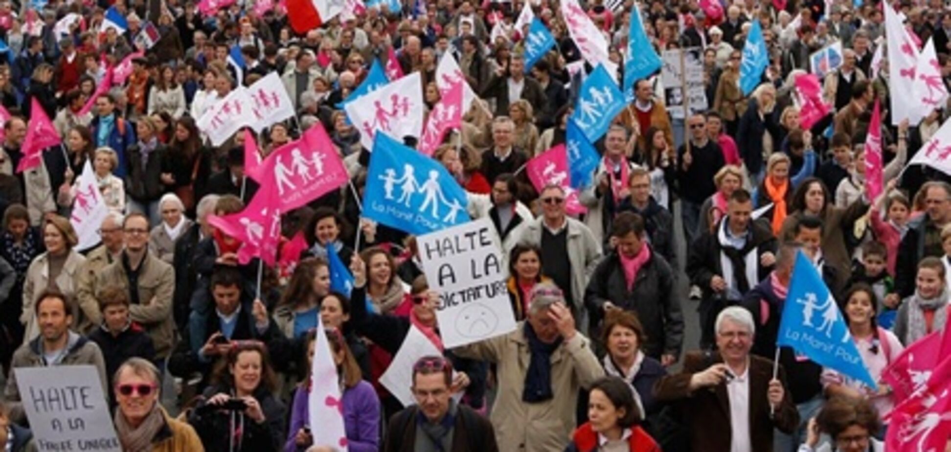 La Manif: демонстрация в Париже