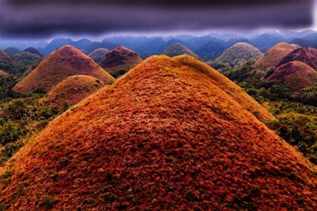 Чудеса природы - шоколадные горы на Филиппинах