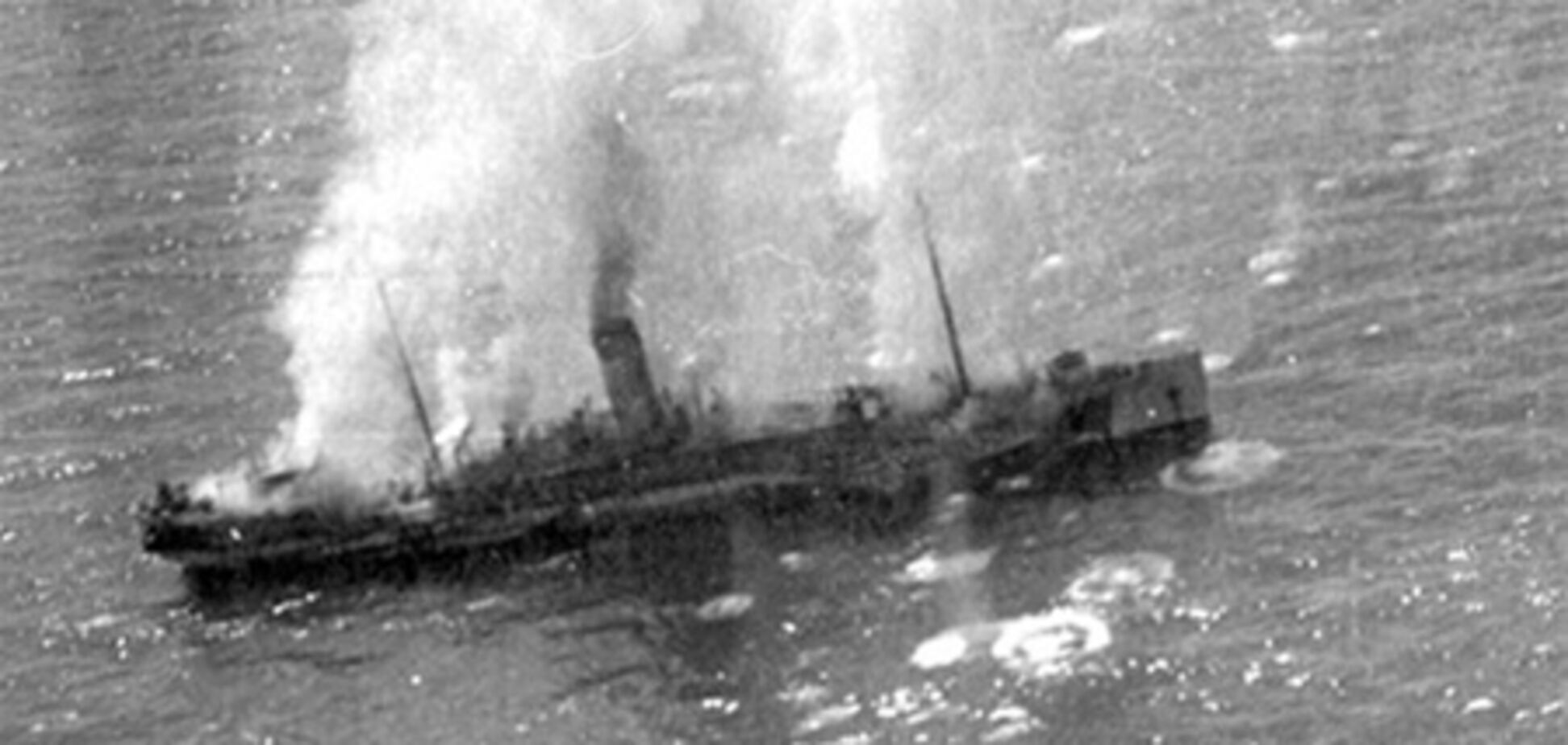 Под Севастополем нашли корабль, набитый трупами и боеприпасами