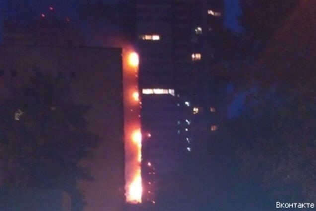 ГосЧС: пожар на Шулявке обошелся без жертв