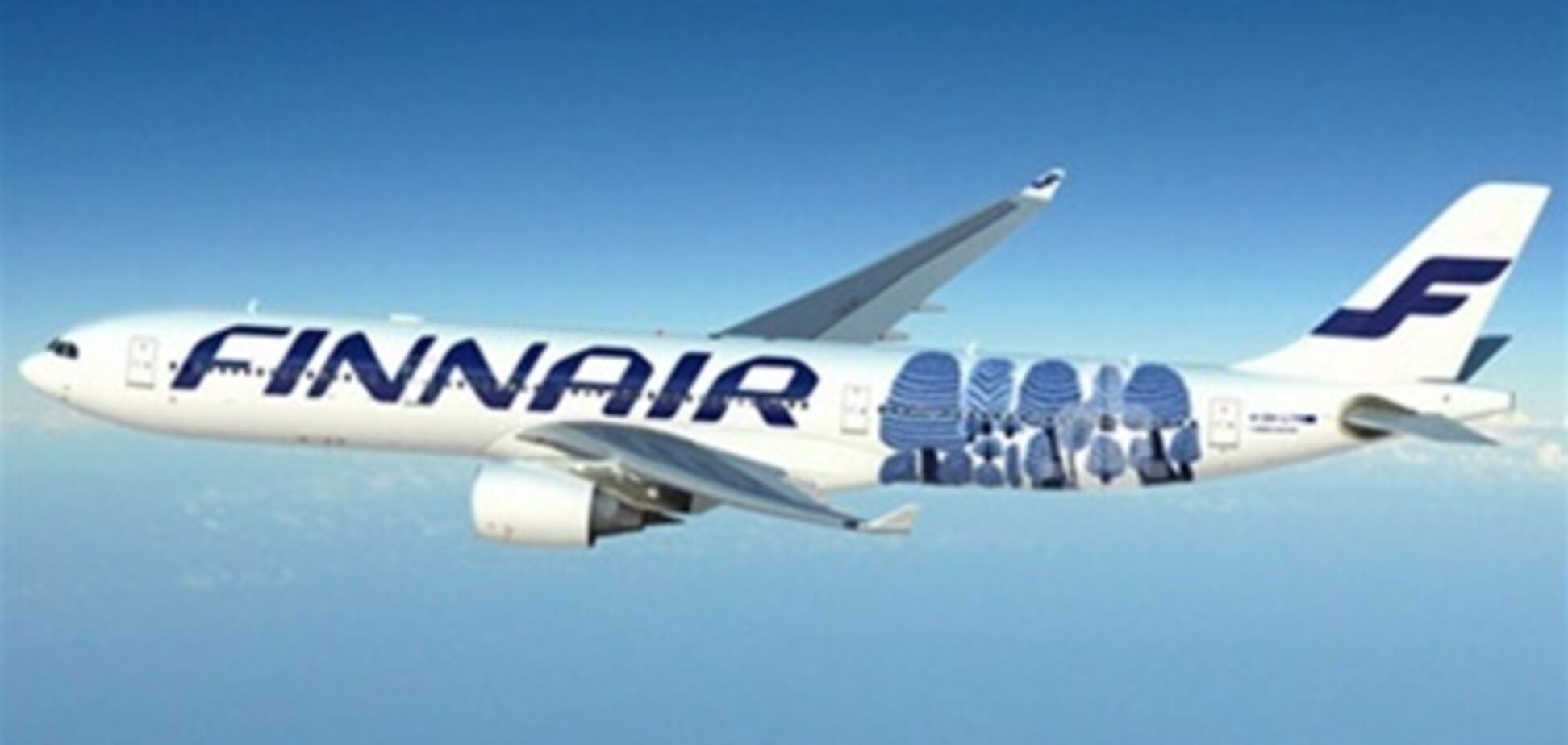 Finnair случайно раскрасила самолет узором украинской художницы