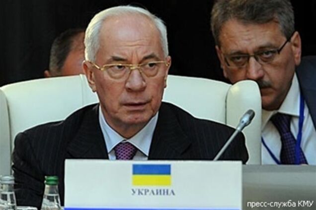 Азаров: меморандум обеспечит Украине фактический статус наблюдателя в ТС