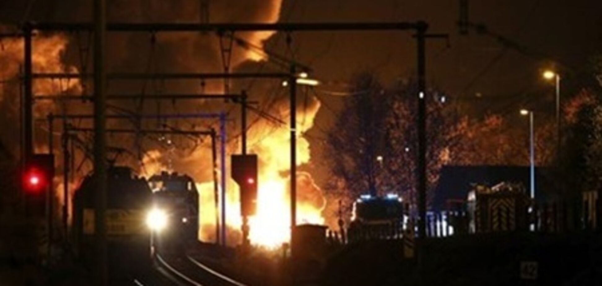В Бельгии взорвался поезд с химикатами
