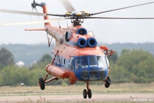 У Росії розбився вертоліт з 10 людьми і 2 т вибухівки